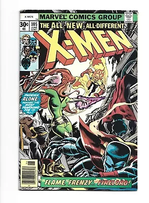 Buy Uncanny X-Men #105, FN+ 6.5, Phoenix Vs. Firelord • 44.76£