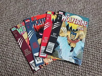 Buy The Wolverine Saga Marvel Comics Issues 1-4 • 10£