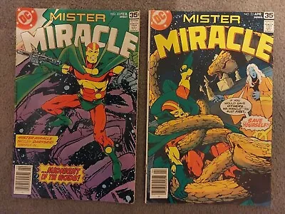 Buy Mister Miracle #22 & 23. 2 Bronze Age DC Comics • 5£