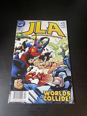 Buy JLA Justice League Of America #111 (VF/NM) Newsstand Variant - 2005 • 4.74£