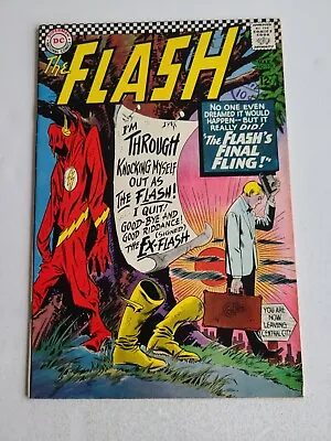 Buy The Flash #159 The Flash's Final Fling! -  Silver Age DC Comics 1966 FINE 6.0 • 21.37£