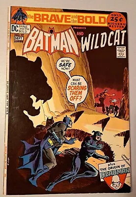 Buy Brave And The Bold #97 (1971) Batman And Wildcat Fine+ Free Shipping! • 12.86£