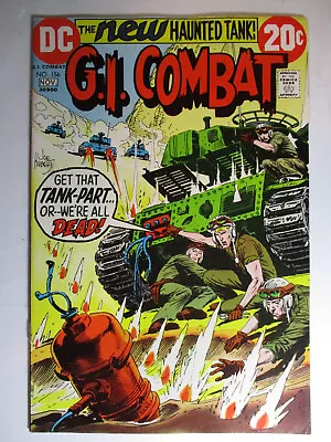 Buy GI Combat #156, New Haunted Tank, VF-, 7.5, White Pages • 19.69£