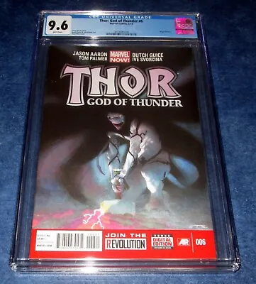 Buy THOR GOD Of THUNDER #6 1st Print CGC 9.6 ORIGIN GORR C: KNULL MARVEL 2011 NMM • 157.28£