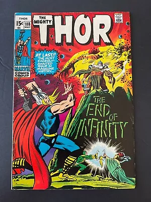 Buy Thor #188 - The End Of Infinity! (Marvel, 1962) VF- • 22.23£
