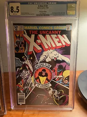 Buy The Uncanny X-Men #139 First App Of Heather Hudson!! (CGC 8.5 1980 Newsstand) • 90.88£