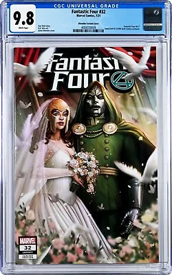 Buy Fantastic Four #32 CGC 9.8 (Jul 2021, Marvel) Variant, ComicTom101 Exclusive • 67.28£