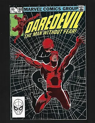Buy Daredevil #188 FNVF Miller Black Widow Kingpin Stick Hand Kirigi Ivan Petrovich • 8£
