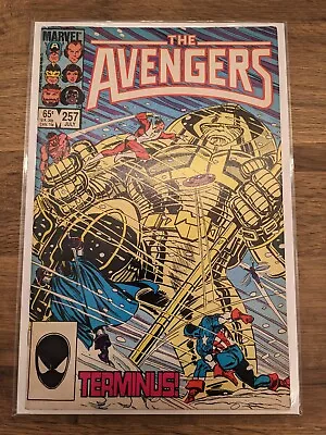 Buy Marvel Avengers #257 1985 - Key Issue 1st Appearance Nebula - Lovely Copy  • 30£