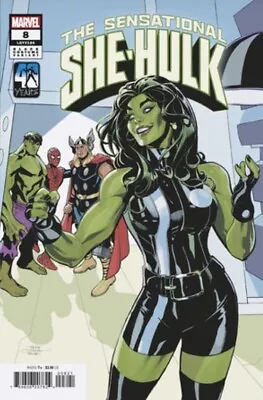 Buy 🟩 Sensational She-hulk #8 Terry Dodson Black Costume Variant *5/22/24 Presale • 3.11£