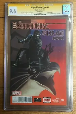 Buy Edge Of Spider-Verse #1  Signed By Stan Lee SS CGC 9.6 1316130013 • 1,995£