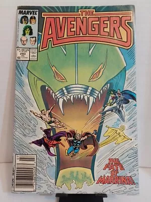 Buy 1988 Marvel Avengers #293 Vol 1 1st App Chairman Cobra Kang Fate Of Marrina • 9.49£