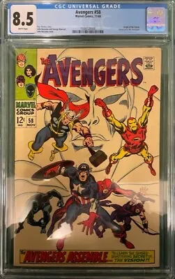 Buy Avengers  #58  Cgc 8.5 • 250£
