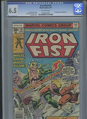Buy Iron Fist #14 1977 CGC 6.5~ • 316.98£