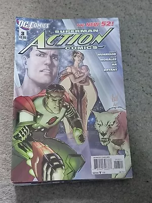 Buy New 52 Action Comics 3 (2012) Variant • 1.50£