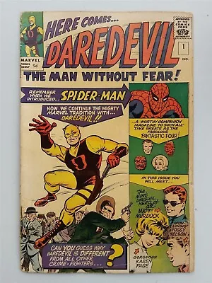 Buy ⭐️marvel Comics - Daredevil #1 (1964) 1st Print, 1st App Daredevil, Karen Page⭐️ • 2,850£