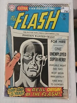 Buy Flash #167 DC 1964 FEB  The Real Origin Of The Flash  FN • 18.97£