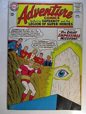 Buy Adventure #323, Eight Impossible Missions, Legion, VG+, 4.5, OW Pages • 13.84£