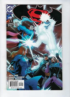 Buy SUPERMAN / BATMAN # 18 (DC Comics, Loeb/Pacheco, APR 2005) NM • 2.95£