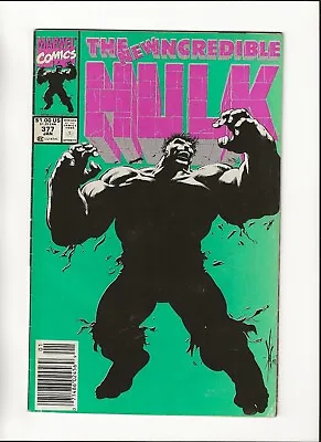 Buy Incredible Hulk #377 1st Professor Hulk Newsstand Ed Low Grade 1991 • 3.91£