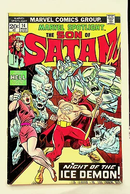 Buy Marvel Spotlight #14 Son Of Satan (Mar 1974, Marvel) - Good+ • 3.55£