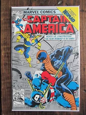 Buy Marvel 1992 CAPTAIN AMERICA Comic Book Issue # 282 2nd Print Reprint • 2.37£
