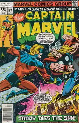 Buy Captain Marvel (1st Series) #57 VF; Marvel | Vs Thor - We Combine Shipping • 32.56£