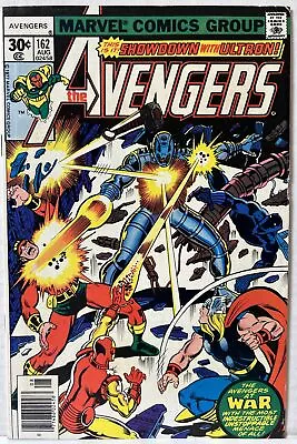 Buy Avengers #162 Marvel 1977 The Bride Of Ultron 1st Jocasta George Perez FN-VF • 10.39£