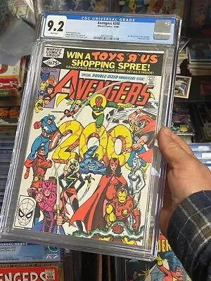 Buy Avengers #200 (CGC 9.2 - MARVEL 1980) (ITEM VIDEO!) G. Perez. Ms. Marvel Leaves • 78.84£