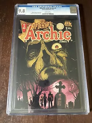 Buy Afterlife With Archie #1 CGC 9.8 White Pages NM 1st Print Horror Zombies • 78.87£