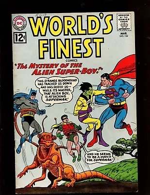 Buy World's Finest #124 (5.0)   The Mystery Of The Alien Super-boy!   • 19.90£