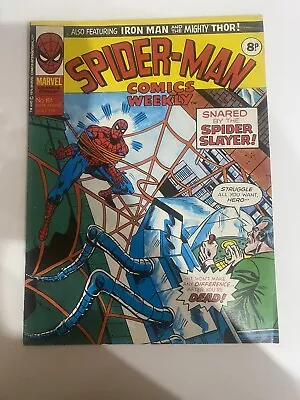 Buy Marvel Stan Lee Presents Spiderman Snared By The Spidey Slayer! #151 Jan 1976 • 5£