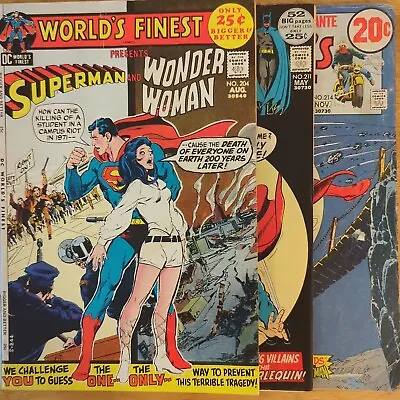 Buy World's Finest #204, #211, #214 - DC 1971/1972 - Neal Adams/Nick Cardy Covers • 17.99£