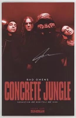 Buy Bad Omens Concrete Jungle #1 Massive 2023 NM- 9.2 1:100 Noah Sebastian SIGNED • 219.08£