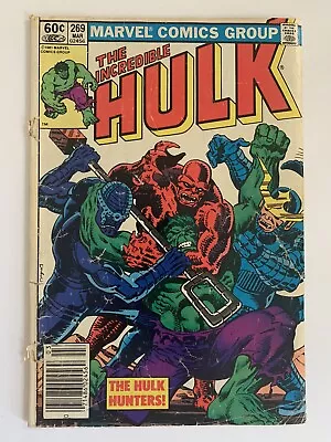 Buy Incredible Hulk #269 1.5 Fr/gd 1982 Newsstand Cover Detached Marvel Comics • 1.57£