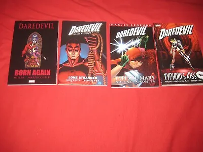 Buy Daredevil Born Again 227 Lone Stranger Typhoid Mary 254 Kiss Tpb Graphic Novel • 120£