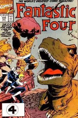 Buy Fantastic Four (1961) # 346 (6.0-FN) 1st Mobius 1990 • 5.40£