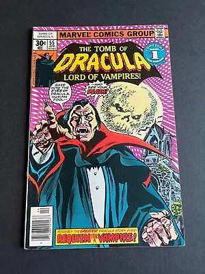 Buy Tomb Of Dracula #55 - 1st Full Appearance Of Janus Tepes (Marvel, 1977) VF- • 9.68£