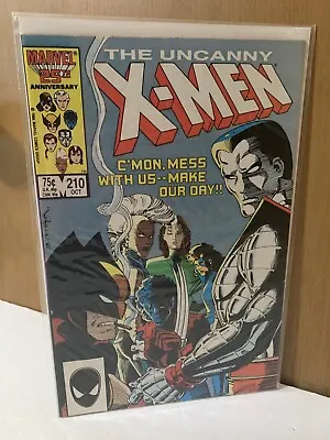 Buy Uncanny X-Men 210 🔑1st Cameo App MARAUDERS🔥1986 Wolverine Storm🔥Comics🔥VF+ • 7.88£