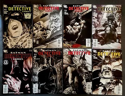 Buy Batman: Detective Comics Lot/run Of 8 Dc 2007 (#817 ~ #828) Vf+ To Nm- • 12.05£