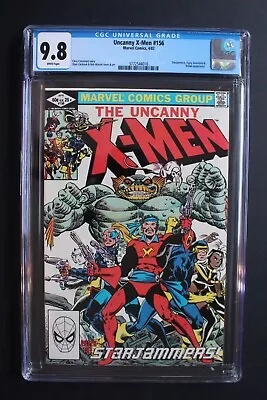 Buy Uncanny X-Men 156 ORIGIN Of CORSAIR & CYCLOPS 1982 2nd BROOD Direct CGC 9.8 • 98.55£