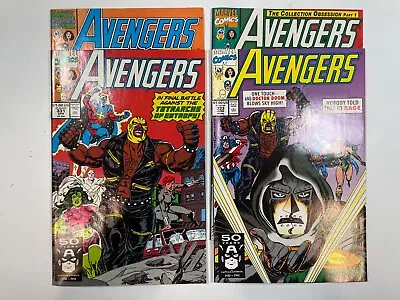 Buy Avengers Lot Of 4 #331, 332, 333, 334 - 1991 - Marvel Comics • 9.49£