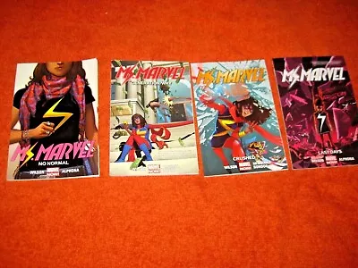 Buy Ms. Marvel 1-19 Vol 1 2 3 4 Volume No Normal Crushed Last Days Tpb Graphic Novel • 100£