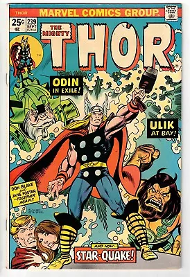 Buy Thor #239 1975 Buscema Art Marvel Bronze Age Fine! • 6.59£