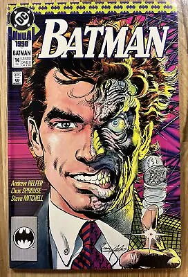 Buy Batman Annual #14 DC Comics 1990 Very Clean Two Face Iconic Cover • 10.27£