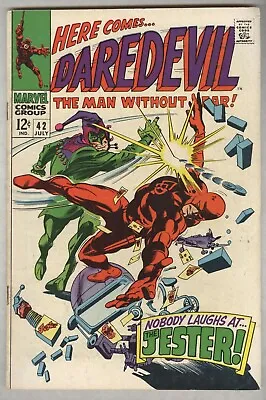 Buy Daredevil #42 July 1968 VG+ 1st Jester • 19.82£