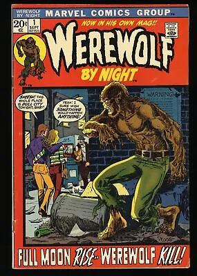 Buy Werewolf By Night (1972) #1 FN+ 6.5 1st Solo Series Classic Ploog Cover! • 138.23£