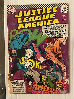 Buy Justice League Of America #46 Comic Book  1st SA App Sandman • 9.48£