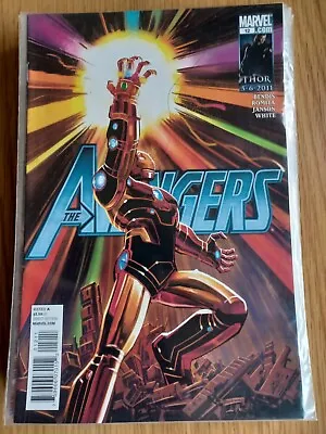 Buy The Avengers 12 - 2011 - Tony Wields The Infinity Gauntlet • 4.99£