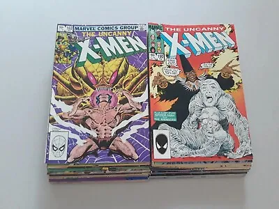 Buy Lot Of 40 Uncanny X-Men 162-206 Marvel Comics 164, 167, 171, 184 • 205.02£